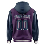 Custom Purple Blue Jacket