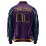 Custom Purple Blue Jacket JA0707100718B21810