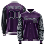 Custom Purple Navy Jacket