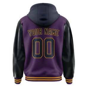 Custom Purple Navy Jacket