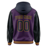 Custom Purple Navy Jacket