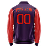 Custom Purple Navy Jacket JA0707110719B21911