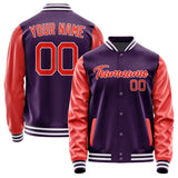 Custom Purple Orange Red Jacket