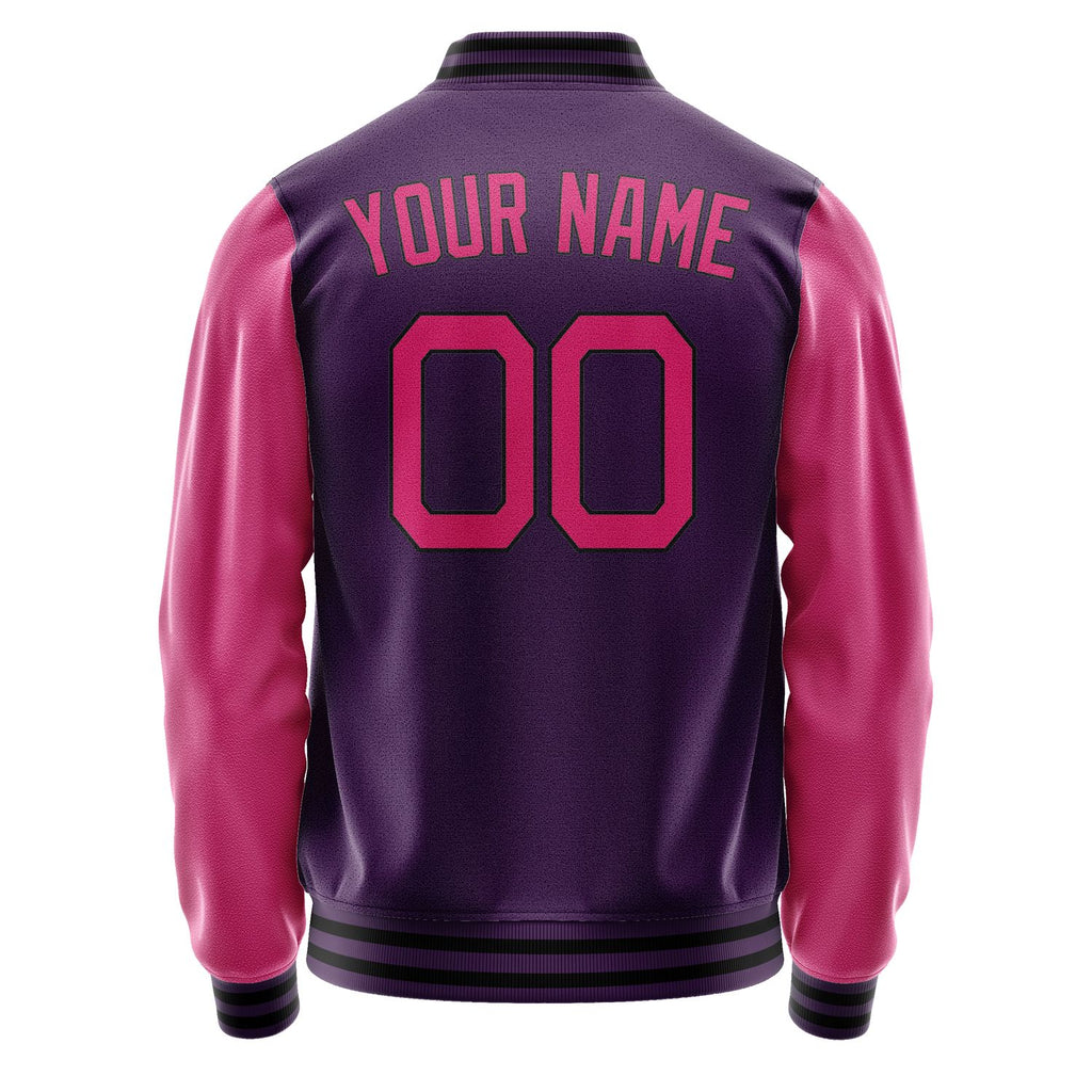 Custom Purple Orange Red Jacket JA0707120719B21912