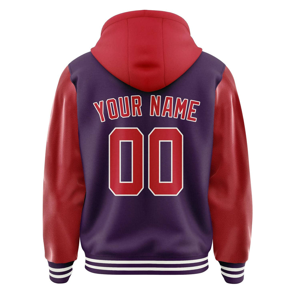 Custom Purple Red Jacket
