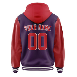 Custom Purple Red Jacket
