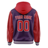 Custom Purple Red Jacket