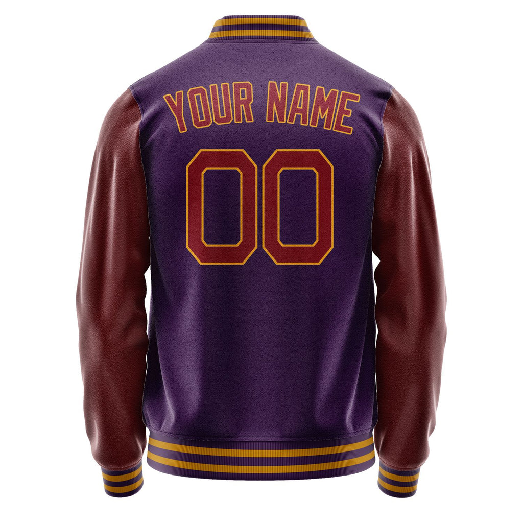 Custom Purple Crimson Red Jacket JA0707150718B21815