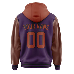 Custom Purple Coral Red Jacket