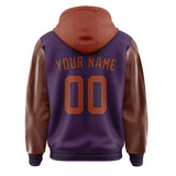 Custom Purple Coral Red Jacket