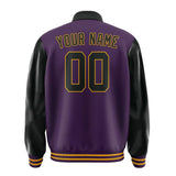 Custom Purple Black Jacket