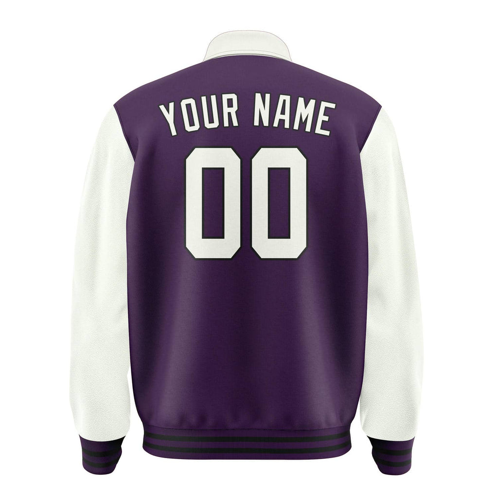 Custom Purple White Jacket