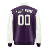 Custom Purple White Jacket