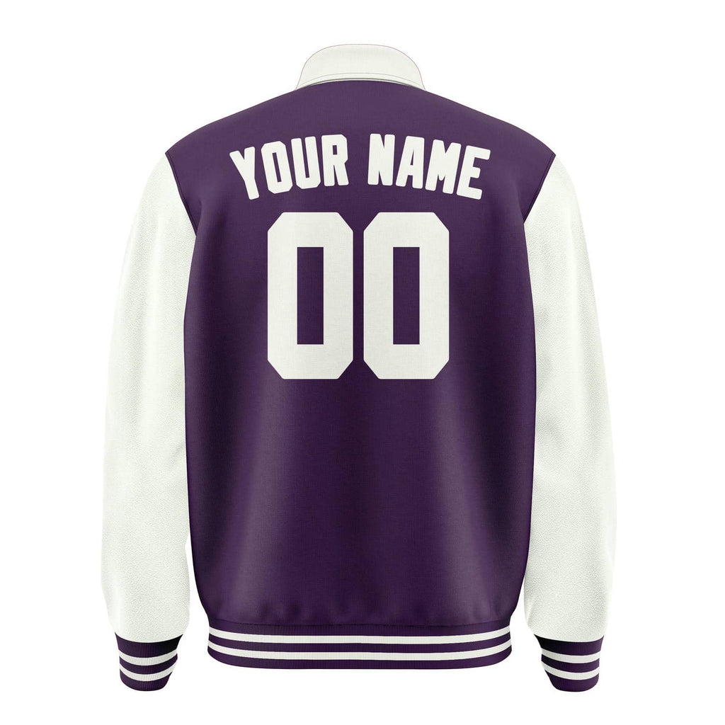 Custom Purple White Jacket