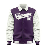 Custom Purple White Jacket
