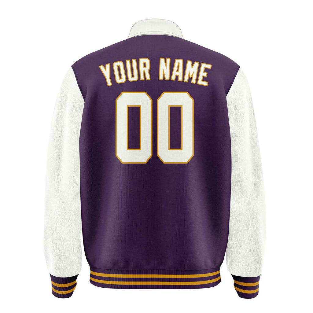 Custom Purple White Jacket