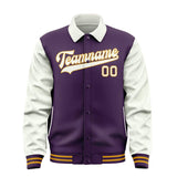 Custom Purple White Jacket
