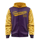 Custom Purple Yellow Jacket