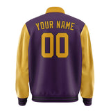 Custom Purple Yellow Jacket