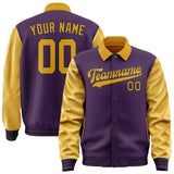 Custom Purple Yellow Jacket