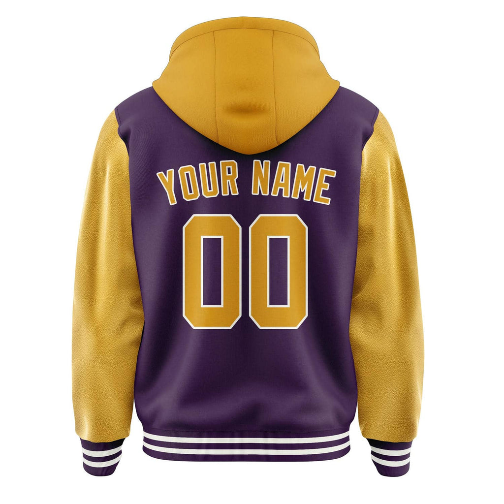 Custom Purple Yellow Jacket