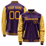 Custom Purple Yellow Jacket