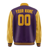 Custom Purple Yellow Jacket