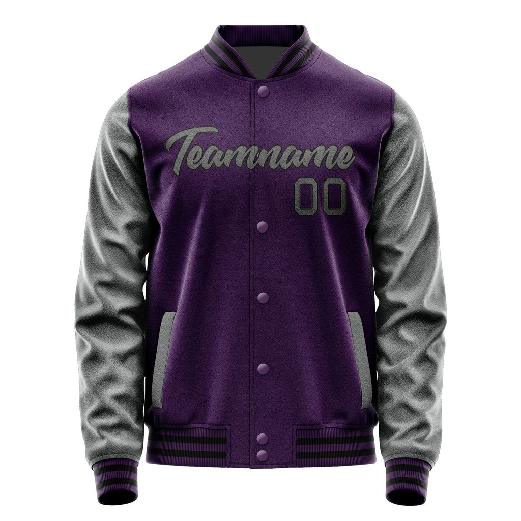 Custom Purple Yellow Jacket JA0707190719B21919