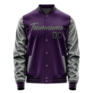 Custom Purple Yellow Jacket JA0707190719B21919
