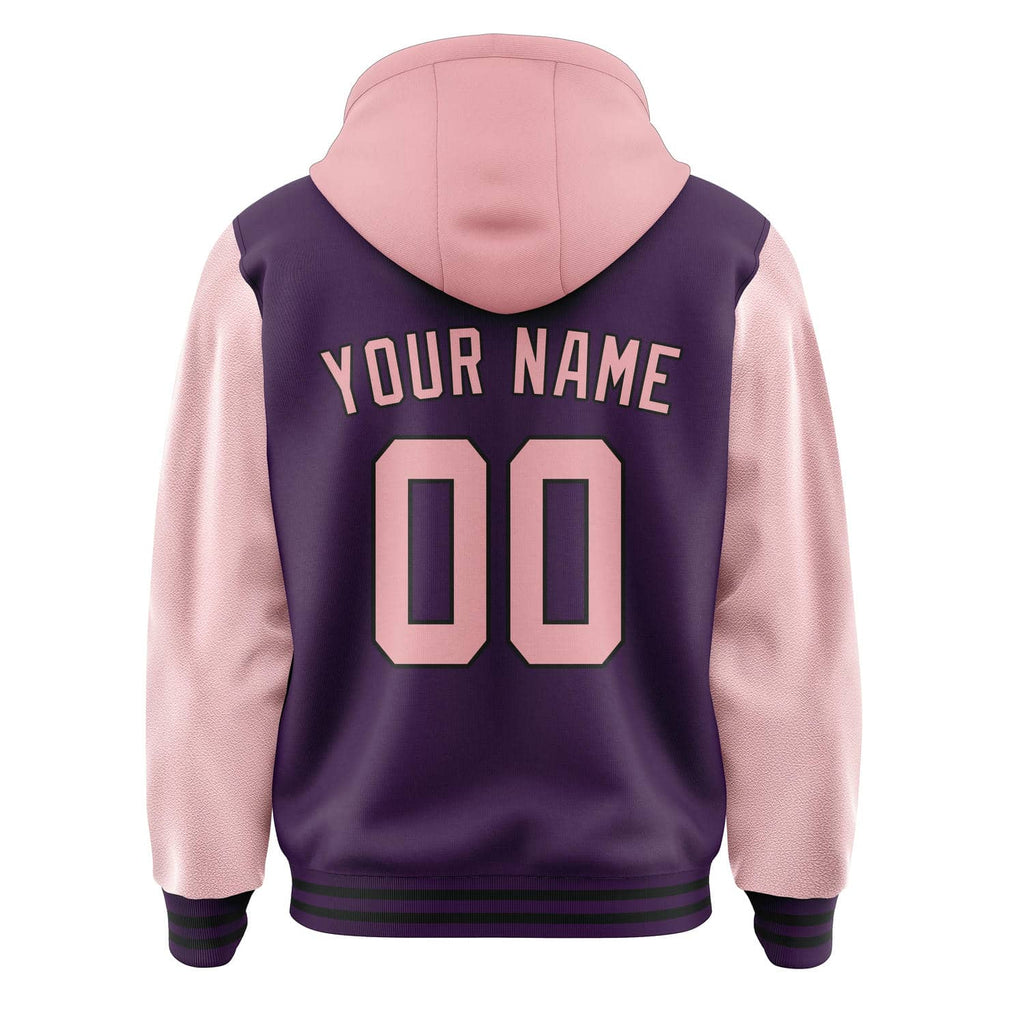 Custom Purple Light Pink Jacket