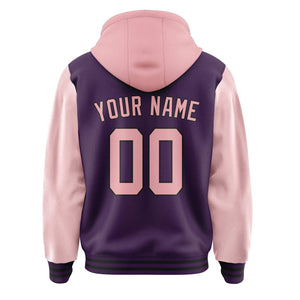 Custom Purple Light Pink Jacket