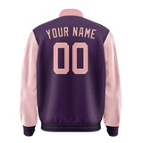 Custom Purple Light Pink Jacket