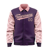 Custom Purple Light Pink Jacket
