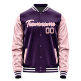 Custom Purple Light Pink Jacket JA0707210717B21721