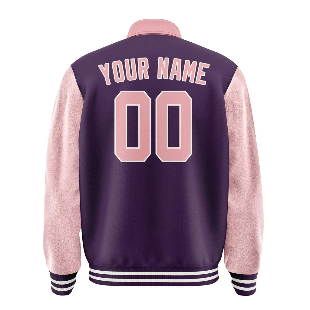 Custom Purple Light Pink Jacket