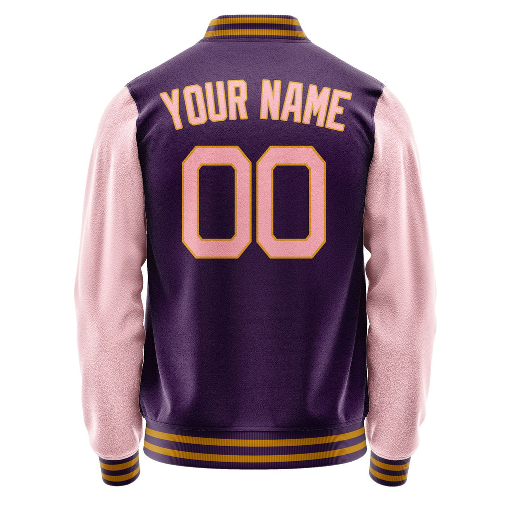 Custom Purple Light Pink Jacket JA0707210718B21821