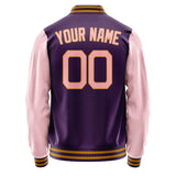 Custom Purple Light Pink Jacket JA0707210718B21821