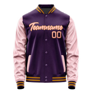 Custom Purple Light Pink Jacket JA0707210718B21821