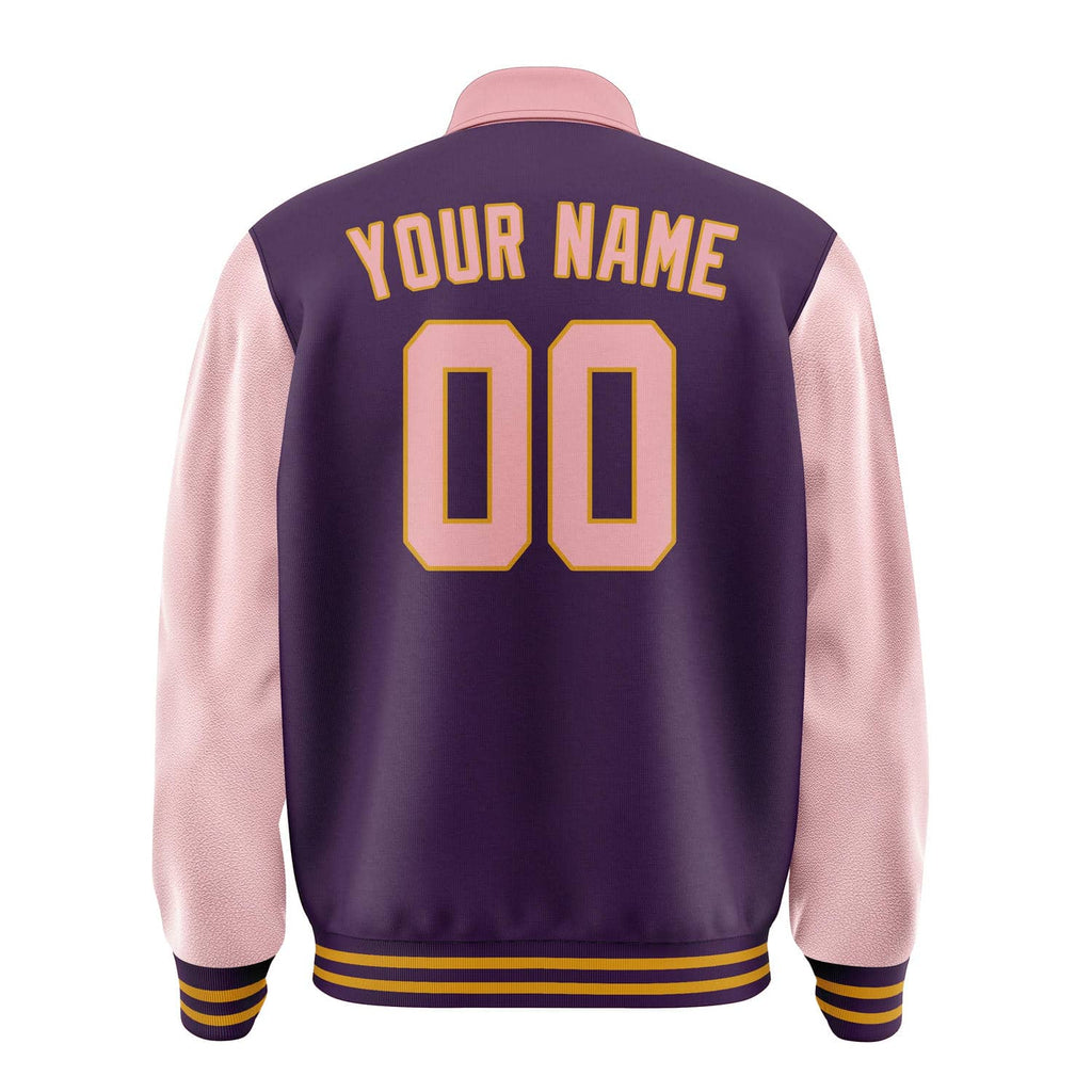 Custom Purple Light Pink Jacket