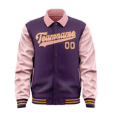 Custom Purple Light Pink Jacket