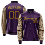 Custom Purple Khaki Jacket