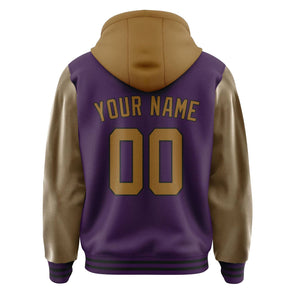 Custom Purple Khaki Jacket