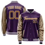 Custom Purple Khaki Jacket