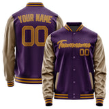 Custom Purple Khaki Jacket