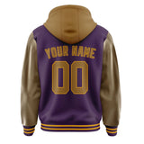 Custom Purple Khaki Jacket