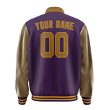 Custom Purple Khaki Jacket