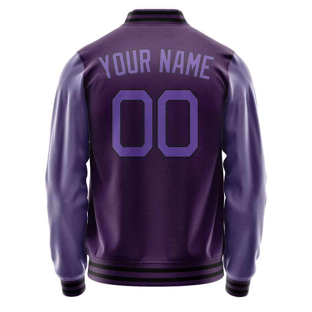 Custom Purple Khaki Jacket JA0707220719B21922