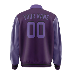 Custom Purple Light Purple Jacket