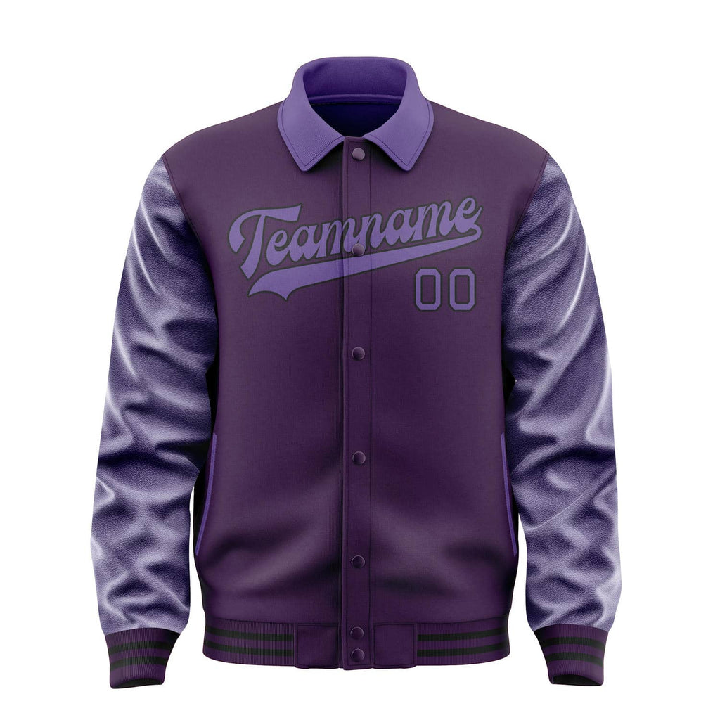Custom Purple Light Purple Jacket