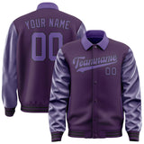 Custom Purple Light Purple Jacket